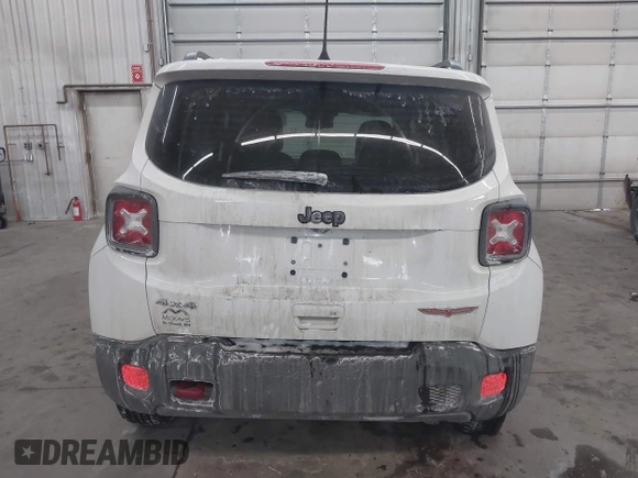 2018 Jeep Renegade Trailhawk с VIN ZACCJBCB2JPH68075, выставлен на аукционе IAAI как лот 41609405 с пробегом 131 139 миль миль и . История ставок и продаж доступна на DreamBid. Изображение 16.