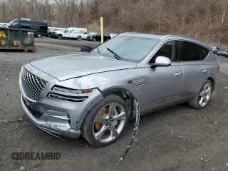 2023 Genesis GV80 z VIN KMUHCESC5PU141533, wystawiony jako Copart lot #85426444 z przebiegiem 29 735 mil mil oraz Szkoda całkowita • Salvage title. Historia ofert i sprzedaży dostępna na DreamBid. Obrazek 1.