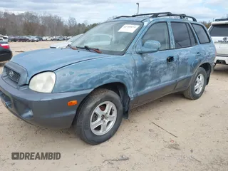 2002 Hyundai Santa Fe GLS z VIN KM8SC13D82U241929, wystawiony jako IAAI lot #41709874 z przebiegiem 153 791 mil mil oraz . Historia ofert i sprzedaży dostępna na DreamBid. Obrazek 2.