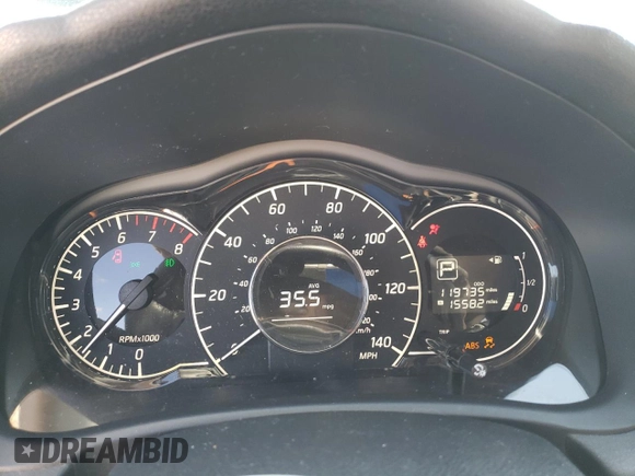 2017 Nissan Note SV with VIN 3N1CE2CP4HL375796, listed as a Copart auction lot 52087735 with 119,735 mi miles and Salvage Title. Bid and sale history available at DreamBid. Image 9.