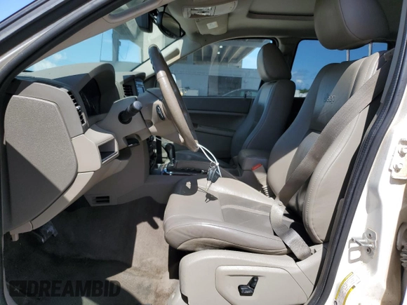 2007 Jeep Grand Cherokee Limited with VIN 1J8HR58N07C688556, listed as a Copart auction lot 62099925 with 90,980 mi miles and Clean title. Bid and sale history available at DreamBid. Image 7.