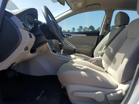 2015 Nissan Sentra S with VIN 3N1AB7AP8FY335446, listed as a Copart auction lot 54152695 with 64,066 mi miles and Salvage Title. Bid and sale history available at carsss.com. Image 7.