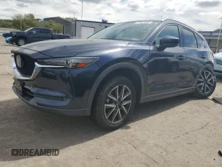 2018 Mazda CX-5 Grand Touring with VIN JM3KFBDM6J1362501, listed as a Copart auction lot 71837844 with 81,240 mi miles and Salvage title. Bid and sale history available at DreamBid. Image 1.