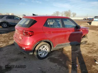2022 Hyundai Venue SE with VIN KMHRB8A36NU198152, listed as a Copart auction lot 44448315 with 86,950 mi miles and Salvage Title. Bid and sale history available at DreamBid. Image 3.