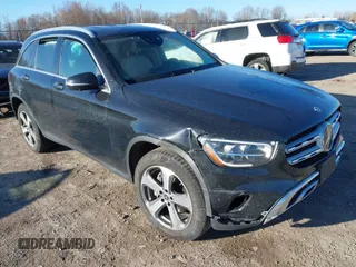 2022 Mercedes-Benz GLC with VIN W1N0G8EB5NG103121, listed as a IAAI auction lot 41888609 with 68,811 mi miles. Bid and sale history available at carsss.com. Image 1.