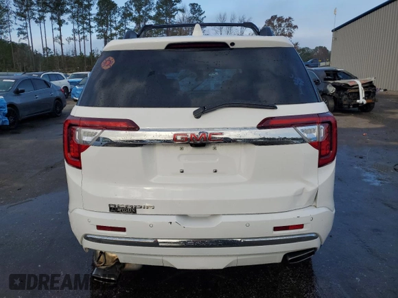 2023 GMC Acadia Denali with VIN 1GKKNPLS1PZ247635, listed as a Copart auction lot 84953044 with 12,869 mi miles and Salvage title. Bid and sale history available at DreamBid. Image 6.