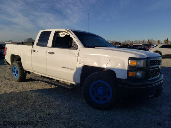 2015 Chevrolet Silverado 1500 Work Truck with VIN 1GCRCPEC7FZ281406, listed as a Copart auction lot 88378865 with 187,602 mi miles and Salvage Title. Bid and sale history available at carsss.com. Image 4.