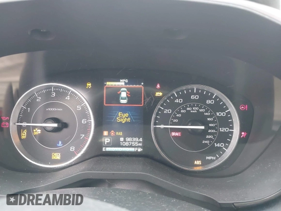 2017 Subaru Impreza Limited with VIN 4S3GTAT64H3737840, listed as a IAAI auction lot 42326049 with 108,755 mi miles and . Bid and sale history available at DreamBid. Image 7.
