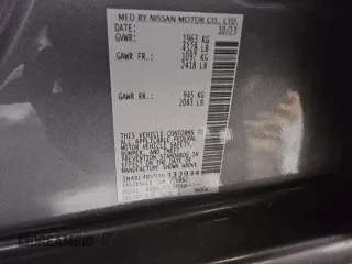 2024 Nissan Altima 2.5 S with VIN 1N4BL4BV9RN333934, listed as a Copart auction lot 52972295 with 31,327 mi miles and Clean Title. Bid and sale history available at carsss.com. Image 13.