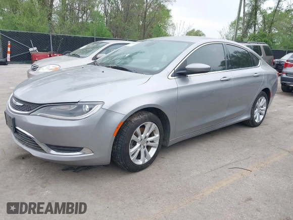 2015 Chrysler 200 Limited with VIN 1C3CCCAB8FN700919, listed as a IAAI auction lot 42084125 with 171,960 mi miles. Bid and sale history available at carsss.com. Image 2.