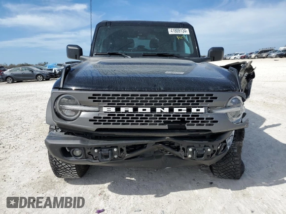 2023 Ford Bronco with VIN 1FMDE5CP5PLB20907, listed as a Copart auction lot 41809134 with 14,509 mi miles. Bid and sale history available at carsss.com. Image 5.