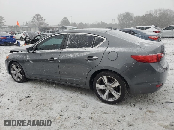 2013 Acura ILX Premium Pkg with VIN 19VDE1F51DE002275, listed as a Copart auction lot 41733675 with 186,136 mi miles and Salvage Title. Bid and sale history available at carsss.com. Image 2.