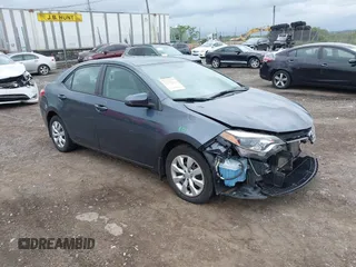 2016 Toyota Corolla L z VIN 2T1BURHE1GC682906, wystawiony jako IAAI lot #42295947 z przebiegiem 116 703 mil mil oraz . Historia ofert i sprzedaży dostępna na DreamBid. Obrazek 1.