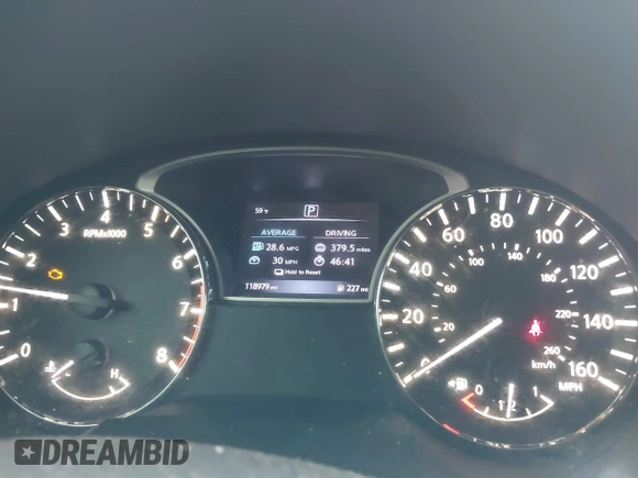 2016 Nissan Altima S with VIN 1N4AL3AP9GN332577, listed as a IAAI auction lot 41963356 with 118,979 mi miles and . Bid and sale history available at DreamBid. Image 7.