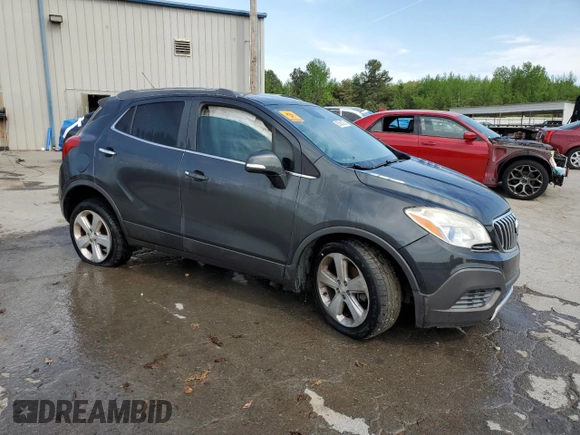 2016 Buick Encore with VIN KL4CJASB3GB525948, listed as a Copart auction lot 53881075 with Not Provided miles and Clean Title. Bid and sale history available at carsss.com. Image 4.