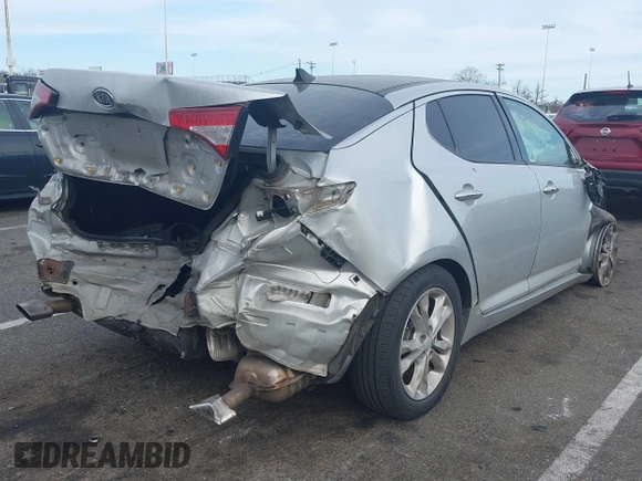 2012 Kia Optima EX with VIN 5XXGN4A63CG014360, listed as a IAAI auction lot 41684960 with 257,182 mi miles and . Bid and sale history available at carsss.com. Image 4.