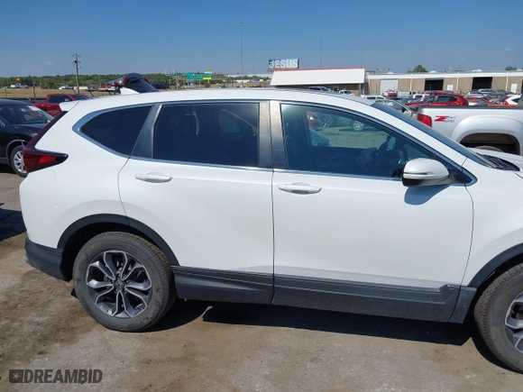 2021 Honda CR-V EX-L with VIN 2HKRW2H82MH665888, listed as a IAAI auction lot 40369407 with 54,055 mi miles. Bid and sale history available at carsss.com. Image 13.