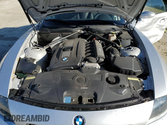 2008 BMW Z4 3.0i with VIN 4USBU33548LW76249, listed as a Copart auction lot 45762965 with 23,352 mi miles and Salvage title. Bid and sale history available at DreamBid. Image 11.