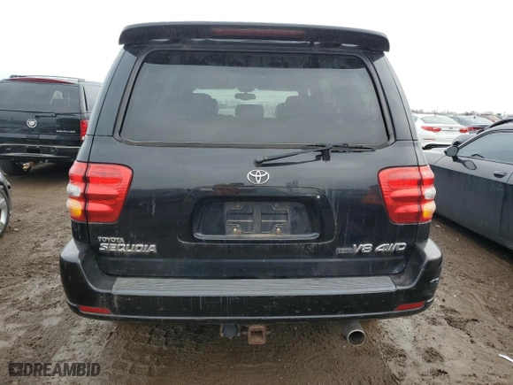 2003 Toyota Sequoia Limited with VIN 5TDBT48A83S186554, listed as a Copart auction lot 45970365 with 122,475 mi miles and Clean Title. Bid and sale history available at carsss.com. Image 6.