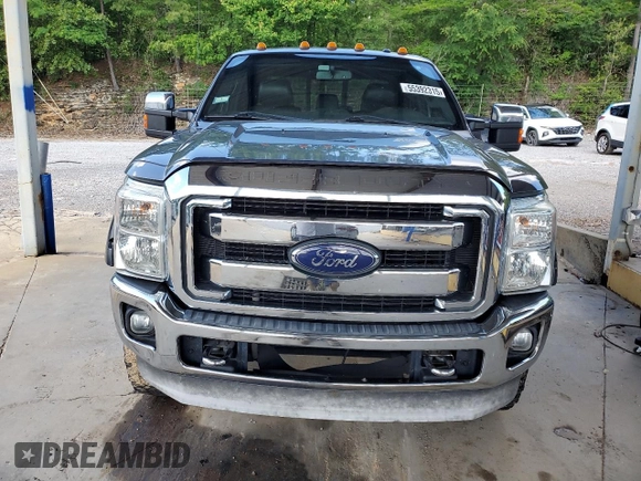 2014 Ford F-350 XLT with VIN 1FT8W3BTXEEA70450, listed as a Copart auction lot 55392315 with 167,895 mi miles and Salvage title. Bid and sale history available at DreamBid. Image 5.