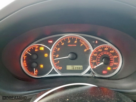 2008 Subaru Impreza Sedan (Natl) WRX with VIN JF1GE74618G510776, listed as a Copart auction lot 53538715 with 163,980 mi miles and Clean Title. Bid and sale history available at carsss.com. Image 9.