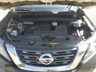 2017 Nissan Pathfinder SV z VIN 5N1DR2MM6HC684445, wystawiony jako Copart lot #59419275 z przebiegiem 104 627 mil mil oraz Czysty tytuł • Clean title. Historia ofert i sprzedaży dostępna na DreamBid. Obrazek 12.