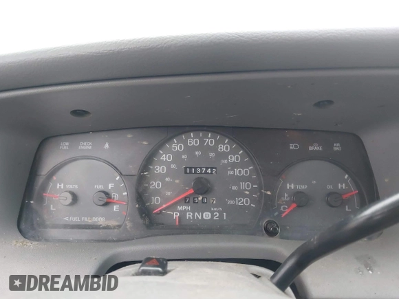 2001 Mercury Grand Marquis LS with VIN 2MEFM75W81X678887, listed as a IAAI auction lot 41254252 with 113,742 mi miles and . Bid and sale history available at DreamBid. Image 7.
