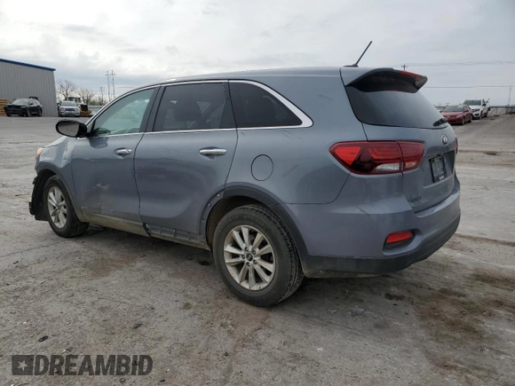 2020 Kia Sorento LX V6 with VIN 5XYPGDA51LG614419, listed as a Copart auction lot 50612755 with 136,310 mi miles and Salvage Title. Bid and sale history available at carsss.com. Image 2.