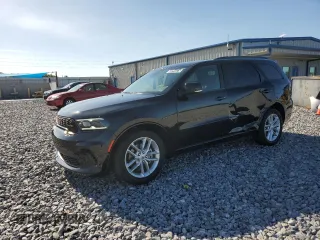 2024 Dodge Durango GT Plus with VIN 1C4RDHDG5RC136086, listed as a Copart auction lot 62294475 with 27,427 mi miles and Clean title. Bid and sale history available at DreamBid. Image 1.