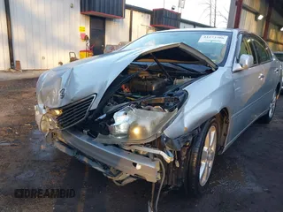 2005 Lexus ES 330 with VIN JTHBA30G355067558, listed as a IAAI auction lot 41273706 with 202,361 mi miles. Bid and sale history available at carsss.com. Image 6.