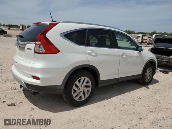 2015 Honda CR-V EX-L with VIN 5J6RM4H75FL109091, listed as a Copart auction lot 52685105 with 153,571 mi miles and Salvage Title. Bid and sale history available at carsss.com. Image 3.