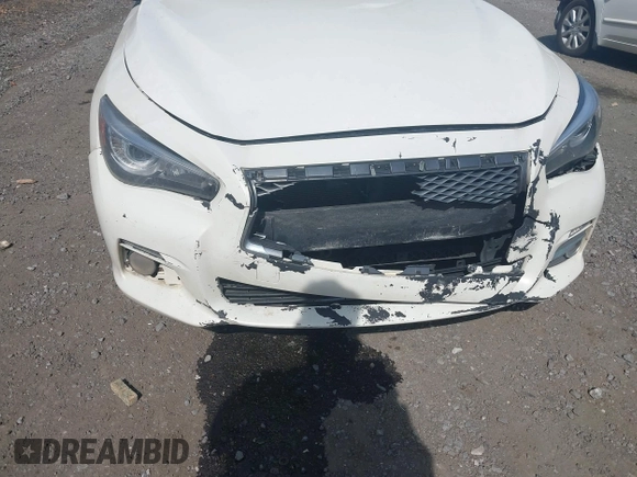 2014 Infiniti Q50 Premium with VIN JN1BV7AR5EM703788, listed as a IAAI auction lot 42118192 with 153,859 mi miles and . Bid and sale history available at DreamBid. Image 6.