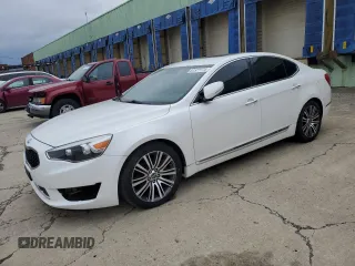 2014 Kia Cadenza Premium with VIN KNALN4D73E5126311, listed as a Copart auction lot 81577174 with 149,987 mi miles and Clean Title. Bid and sale history available at carsss.com. Image 1.