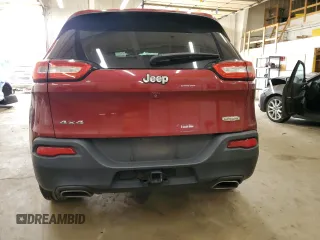 2016 Jeep Cherokee Latitude with VIN 1C4PJMCS9GW256046, listed as a Copart auction lot 68411724 with 87,190 mi miles and Salvage Title. Bid and sale history available at carsss.com. Image 6.