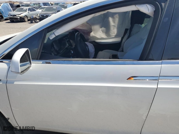 2019 Tesla Model X P100D with VIN 5YJXCDE40KF193022, listed as a Copart auction lot 48007743 with 0 mi miles. Bid and sale history available at carsss.com. Image 7.