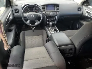 2019 Nissan Pathfinder SV with VIN 5N1DR2MN1KC621804, listed as a Copart auction lot 53904365 with 43,144 mi miles and Salvage Title. Bid and sale history available at carsss.com. Image 8.