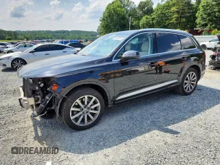 2018 Audi Q7 Premium Plus z VIN WA1LHAF71JD018852, wystawiony jako Copart lot #60779375 z przebiegiem 84 760 mil mil oraz Szkoda całkowita • Salvage title. Historia ofert i sprzedaży dostępna na DreamBid. Obrazek 1.