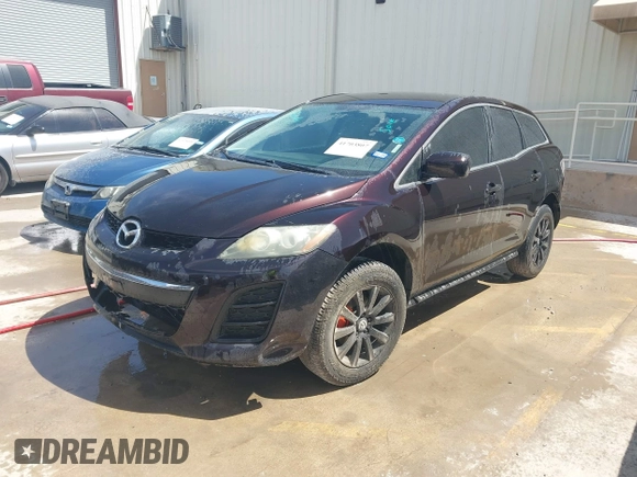 2010 Mazda CX-7 SV with VIN JM3ER2W50A0348738, listed as a IAAI auction lot 41703807 with 238,680 mi miles. Bid and sale history available at carsss.com. Image 2.