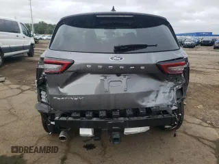 2024 Ford Escape Platinum with VIN 1FMCU9JA5RUA40847, listed as a Copart auction lot 72131814 with 1,509 mi miles and Salvage Title. Bid and sale history available at DreamBid. Image 6.