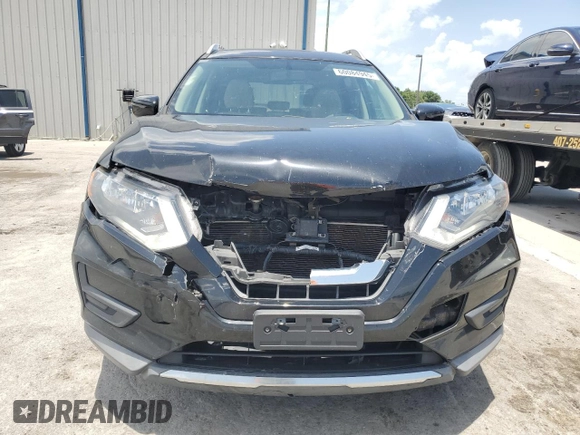 2017 Nissan Rogue SV with VIN KNMAT2MV6HP585747, listed as a Copart auction lot 60084945 with 96,604 mi miles and Salvage title. Bid and sale history available at DreamBid. Image 5.