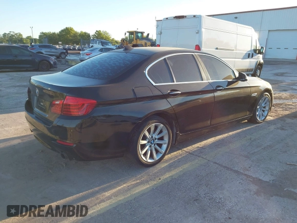 2014 BMW 5 Series 535i with VIN WBA5B1C58ED479424, listed as a IAAI auction lot 41852395 with 147,351 mi miles and . Bid and sale history available at DreamBid. Image 4.