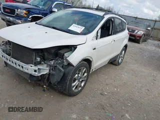 2013 Ford Escape SEL with VIN 1FMCU9H90DUD30837, listed as a IAAI auction lot 41922615 with 171,535 mi miles. Bid and sale history available at carsss.com. Image 2.