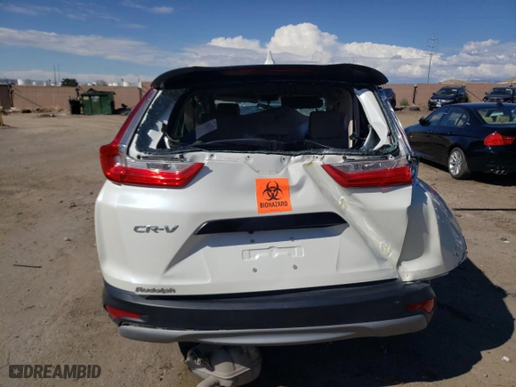 2018 Honda CR-V LX with VIN 2HKRW5H3XJH424534, listed as a Copart auction lot 68297864 with 28,634 mi miles and Salvage Title. Bid and sale history available at carsss.com. Image 6.