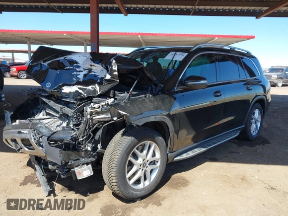 2020 Mercedes-Benz GLS 450 with VIN 4JGFF5KEXLA056309, listed as a IAAI auction lot 41832916 with 96,560 mi miles and . Bid and sale history available at DreamBid. Image 17.