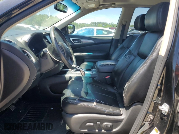 2017 Nissan Pathfinder SL z VIN 5N1DR2MN7HC603753, wystawiony jako Copart lot #56146215 z przebiegiem 192 748 mil mil oraz Czysty tytuł • Clean title. Historia ofert i sprzedaży dostępna na DreamBid. Obrazek 8.