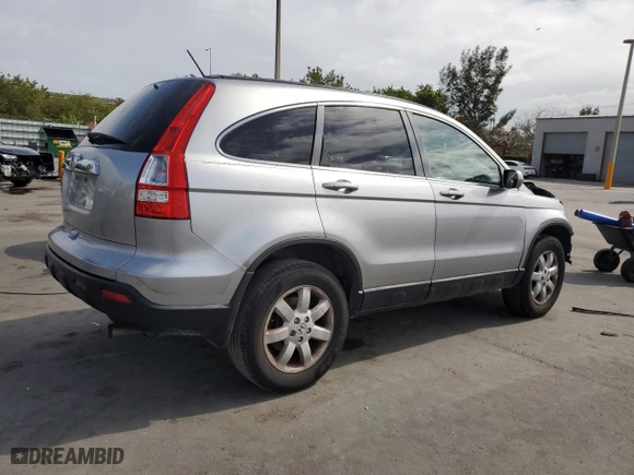 2008 Honda CR-V EX-L with VIN JHLRE38768C050877, listed as a Copart auction lot 52580445 with 215,621 mi miles and Salvage Title. Bid and sale history available at carsss.com. Image 3.