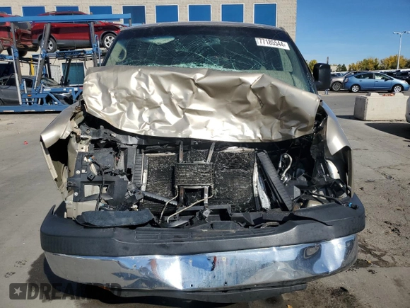 2007 Chevrolet Express Passenger with VIN 1GAHG35U371139158, listed as a Copart auction lot 77185544 with Not provided miles and Salvage title. Bid and sale history available at DreamBid. Image 5.