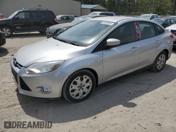 2012 Ford Focus SE with VIN 1FAHP3F22CL103857, listed as a Copart auction lot 54409895 with 153,744 mi miles and Salvage Title. Bid and sale history available at carsss.com. Image 1.