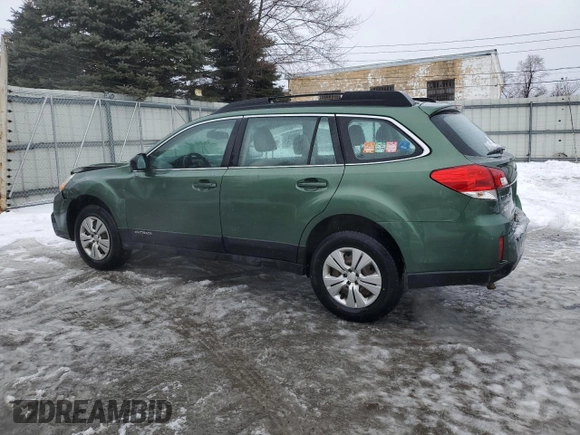 2013 Subaru Outback 2.5i with VIN 4S4BRBAC9D1213785, listed as a Copart auction lot 45170145 with 158,517 mi miles and Salvage title. Bid and sale history available at DreamBid. Image 2.