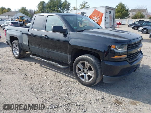 2017 Chevrolet Silverado 1500 Custom with VIN 1GCVKPEC9HZ169517, listed as a IAAI auction lot 41811919 with 215,790 mi miles. Bid and sale history available at carsss.com. Image 1.